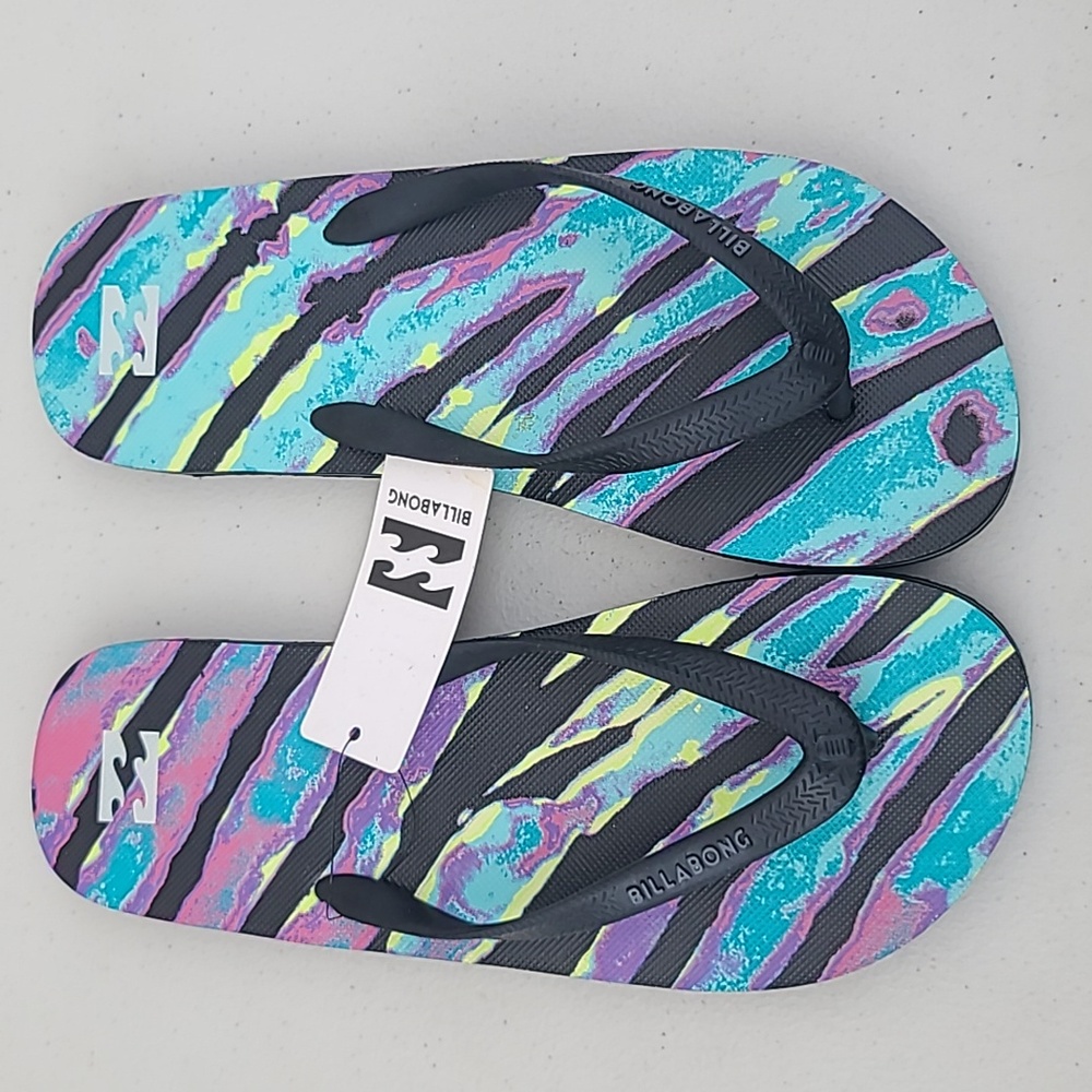Billabong flip flops tides